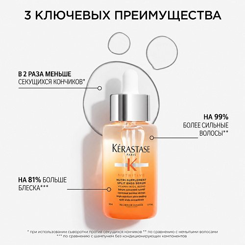 Восстанавливающая сыворотка для секущихся волос - Kerastase Nutritive Nutri-Supplement Split Ends Hair Serum